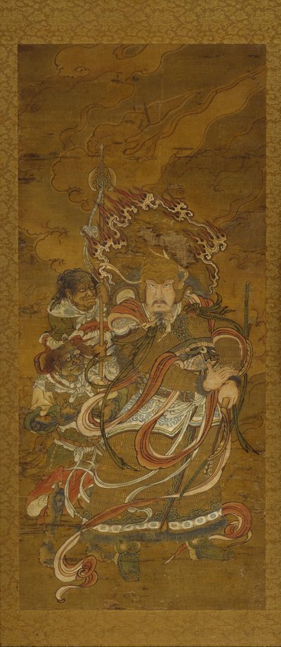 Guardian with Attendants by Unbekannt Unbekannt